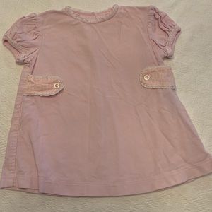 Charlotte Proper Pink Corduroy Dress 18m